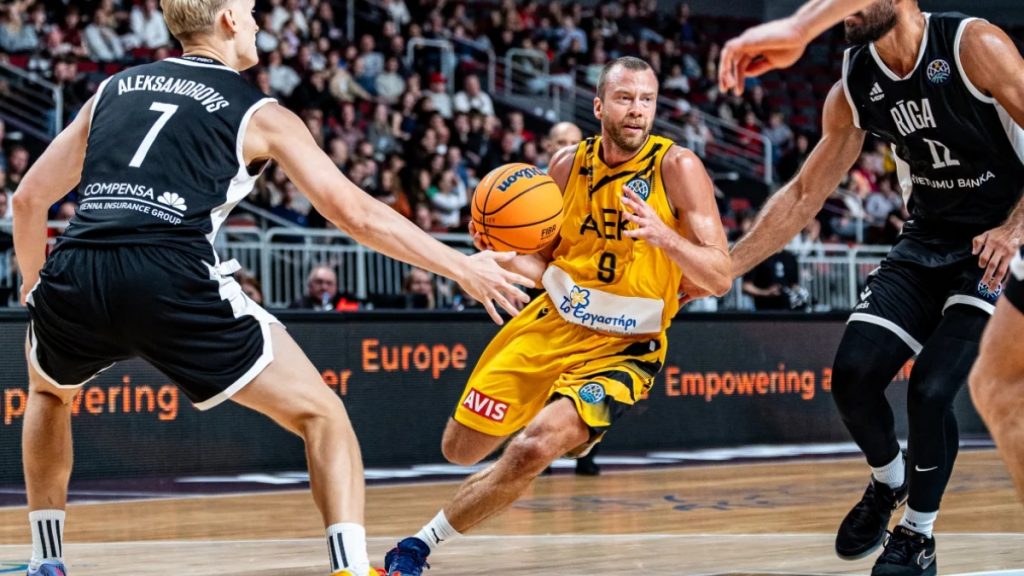 Ρίγα – ΑΕΚ 53-69: Νικηφόρα πρεμιέρα στη Λετονία