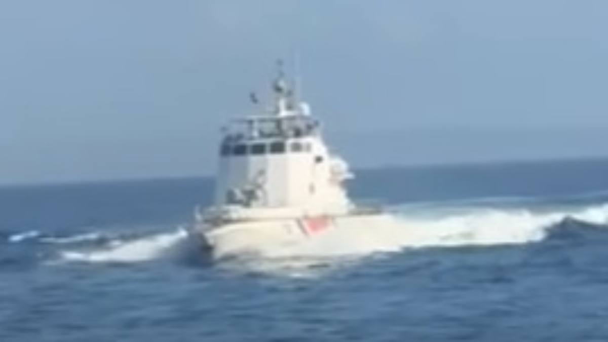 Αγαθονήσι: Τουρκική ακταιωρός μπήκε παράνομα σε ελληνικά ύδατα – Κινήθηκε απειλητικά κατά ελληνικού αλιευτικού (βίντεο)