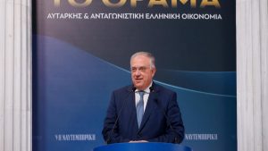 Θεοδωρικάκος: «Επιτάχυνση και απλοποίηση αδειοδοτήσεων και εκσυγχρονισμός της βιομηχανίας»