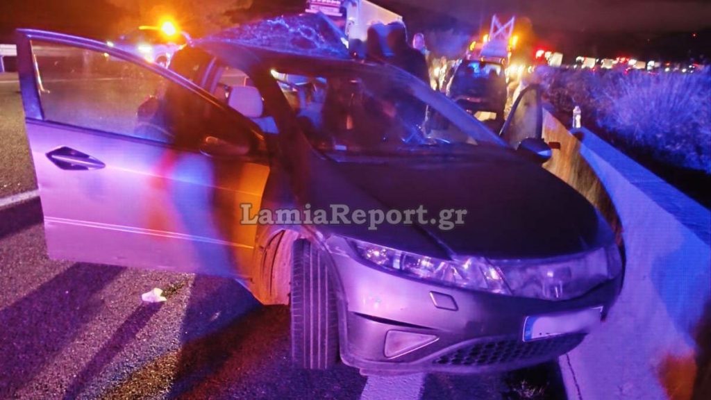 Φθιώτιδα: Σοβαρό τροχαίο στην Εθνική Οδό – Απεγκλωβίστηκε 80χρονος (φωτογραφίες, βίντεο)