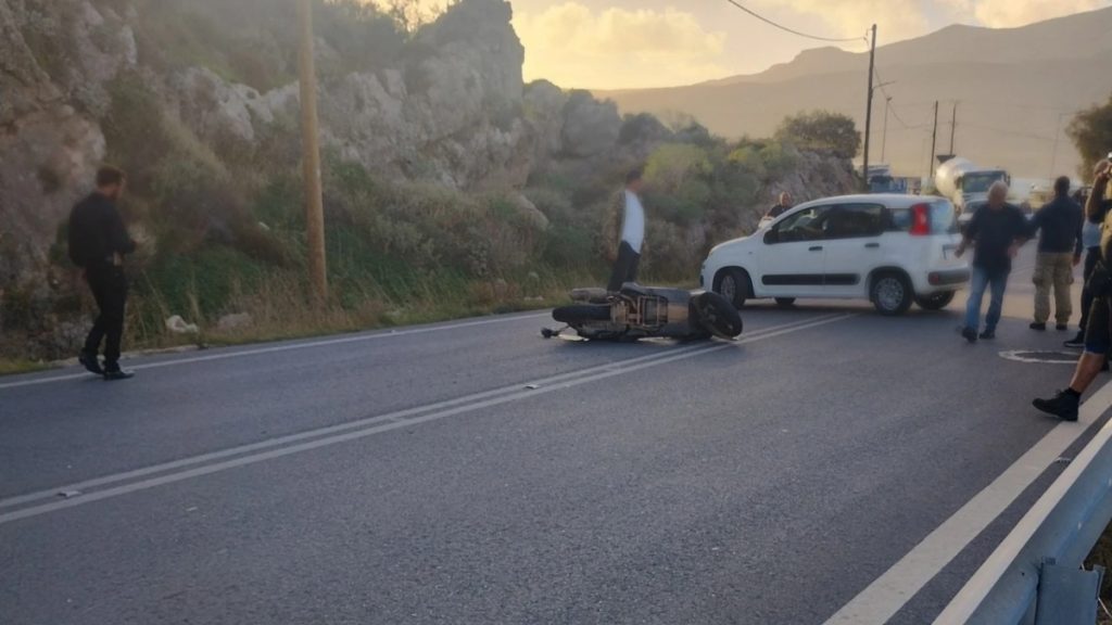 Χανιά: Νεκρός 29χρονος οδηγός μηχανής σε τροχαίο στον Κίσσαμο