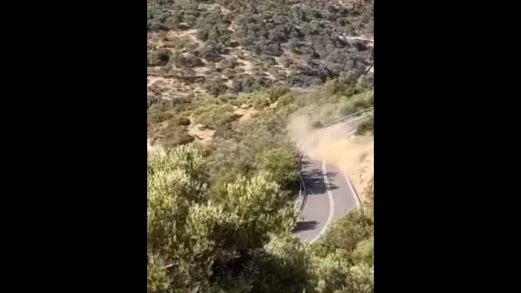 Λασίθι: Τροχαίο που κόβει την ανάσα σε αγώνες αυτοκινήτων – Δείτε το σοκαριστικό βίντεο