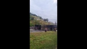 Βραζιλία: Λεωφορείο οπαδών Φλαμένγκο αναποδογύρισε – 46 τραυματίες, τέσσερις σοβαρά (Βίντεο)