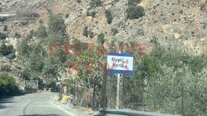 Βορίζια: Ελάχιστοι κάτοικοι στους δρόμους, πάνοπλοι αστυνομικοί σε όλο το χωριό – Βαρύ το κλίμα πριν την κηδεία του Φανούρη