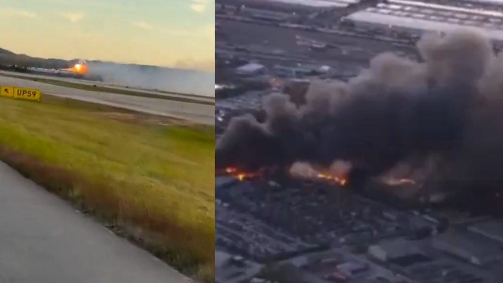 Κεντάκι: Τουλάχιστον 7 νεκροί από τη συντριβή αεροσκάφους cargo της UPS – Πήρε φωτιά κατά την απογείωση (βίντεο)