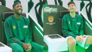 Παναθηναϊκός: Απολαυστικοί Τζέριαν Γκραντ και Αλέξανδρος Σαμοντούροβ σε μιμήσεις συμπαικτών τους (βίντεο)