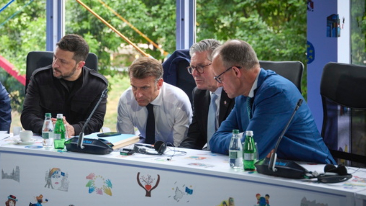 Πανευρωπαϊκή κινητικότητα μετά το σχέδιο Τραμπ για την Ουκρανία – Επικοινωνία Ζελένσκι με Μακρόν, Μερτς και Στάρμερ