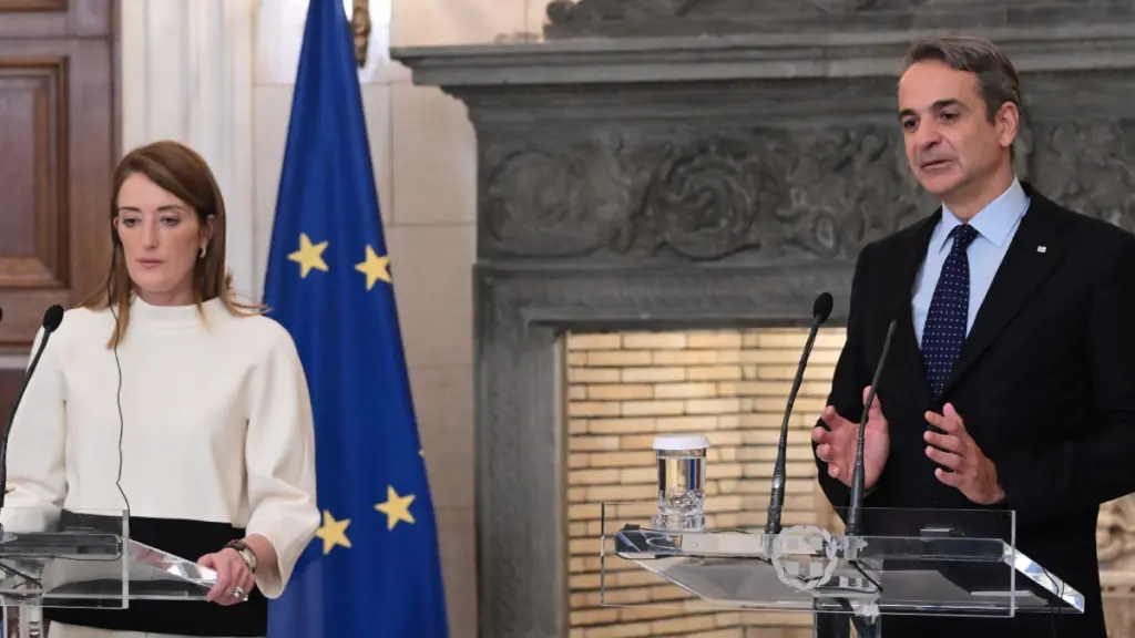 Μητσοτάκης για Ουκρανία μετά τη συνάντηση με Μέτσολα: “Η Ευρώπη οφείλει να είναι παρούσα, αλλιώς η ιστορία θα την προσπεράσει”