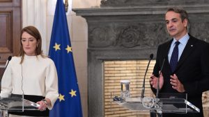 Μητσοτάκης για Ουκρανία μετά τη συνάντηση με Μέτσολα: “Η Ευρώπη οφείλει να είναι παρούσα, αλλιώς η ιστορία θα την προσπεράσει”