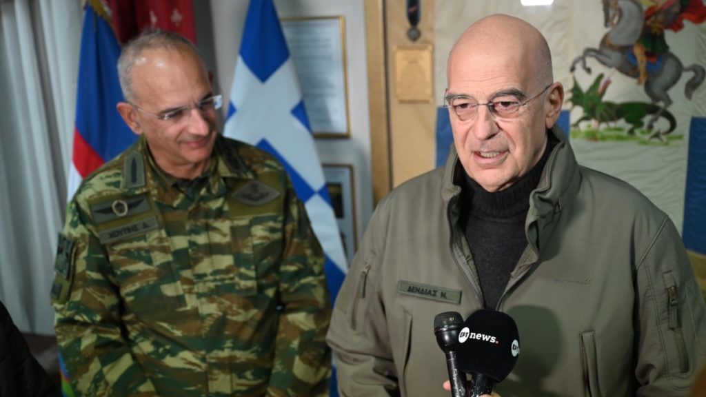 Δένδιας: Οι Ένοπλες Δυνάμεις φρουρούν τα όρια της επικράτειας και παρέχουν αίσθημα ασφάλειας στους πολίτες