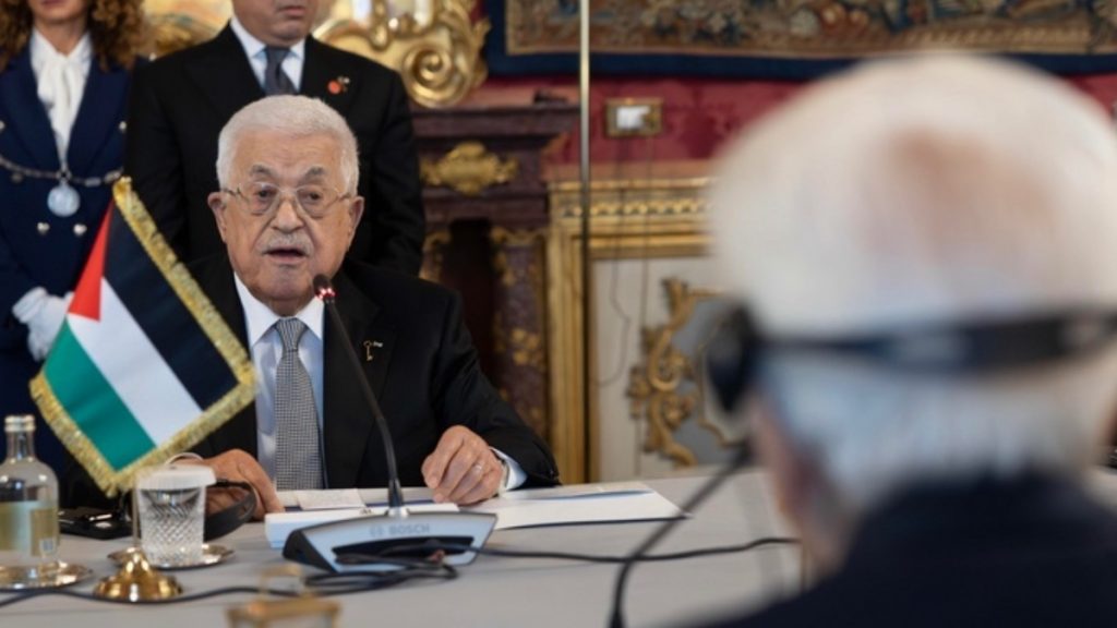 Μαχμούντ Αμπάς: «Ειρήνη μεταξύ Παλαιστίνης και Ισραήλ προϋποθέτει θαρραλέα ηγεσία»