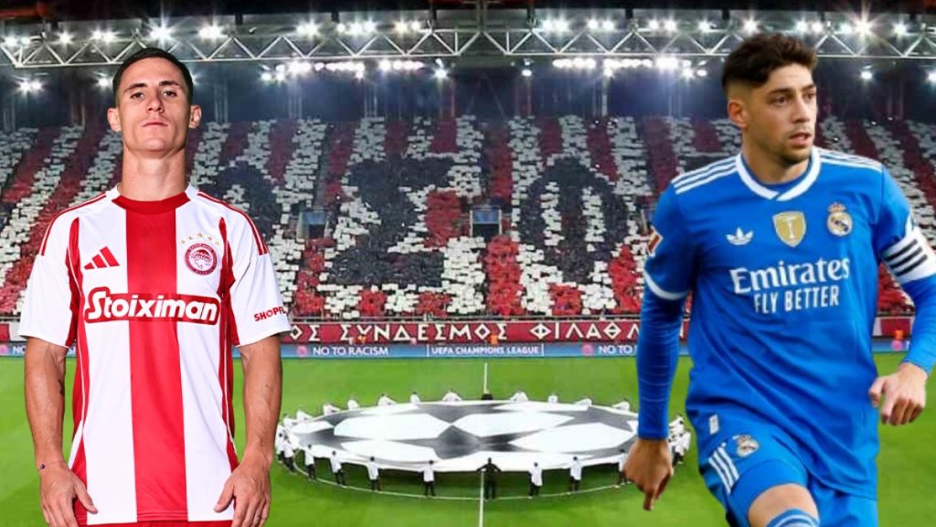 Ολυμπιακός – Ρεάλ Μαδρίτης: LIVE η μεγάλη μάχη στο «Γ. Καραϊσκάκης» για την League Phase του Champions League