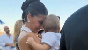 Ο Κωνσταντίνος Αργυρός και η Αλεξάνδρα Νίκα γιόρτασαν τα πρώτα γενέθλια του γιου του Βασίλη