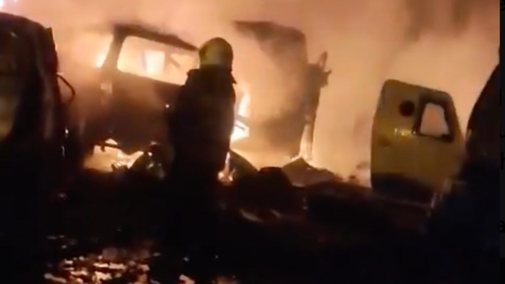 Συναγερμός στη Δαμασκό: Απανωτές εκρήξεις στη συνοικία Μεζά