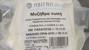 ΕΦΕΤ: Ανάκληση νωπής μυζήθρας λόγω εντοπισμού σταφυλοκοκκικών εντεροτοξινών