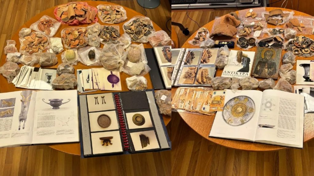 ΕΛΑΣ: Συνελήφθη άνδρας για κατοχή αρχαίων αντικειμένων και θρησκευτικών εικόνων – Μεγάλη επιχείρηση και στη Βουλγαρία