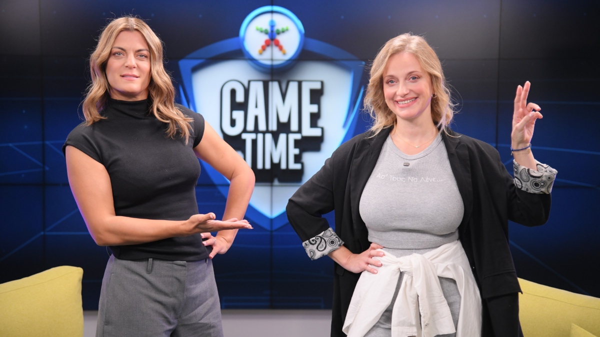 Η Λένα Δροσάκη στο ΟΠΑΠ Game Time κάνει challenge στην Αθηνά Οικονομάκου
