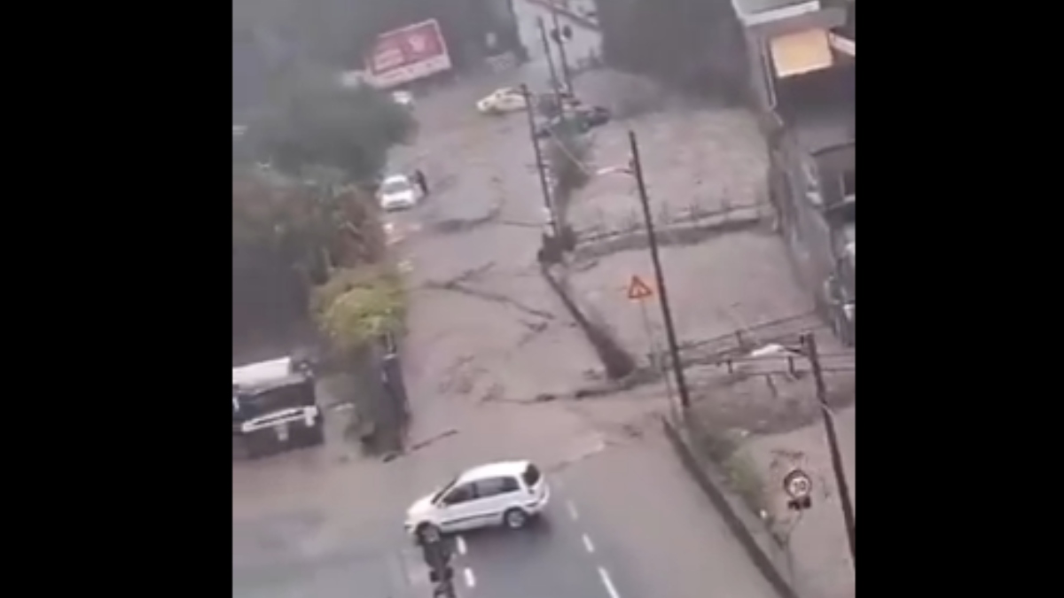 Ιταλία: Κύμα σφοδρής κακοκαιρίας πλήττει την ευρύτερη περιοχή της Γένοβας (Βίντεο)