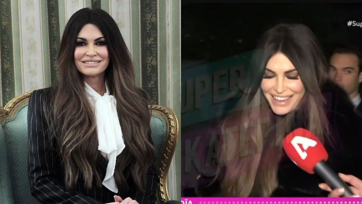 Κίμπερλι Γκίλφοϊλ: Οι on camera δηλώσεις στην «Super Κατερίνα» – «Απολαμβάνω το ελληνικό φαγητό»