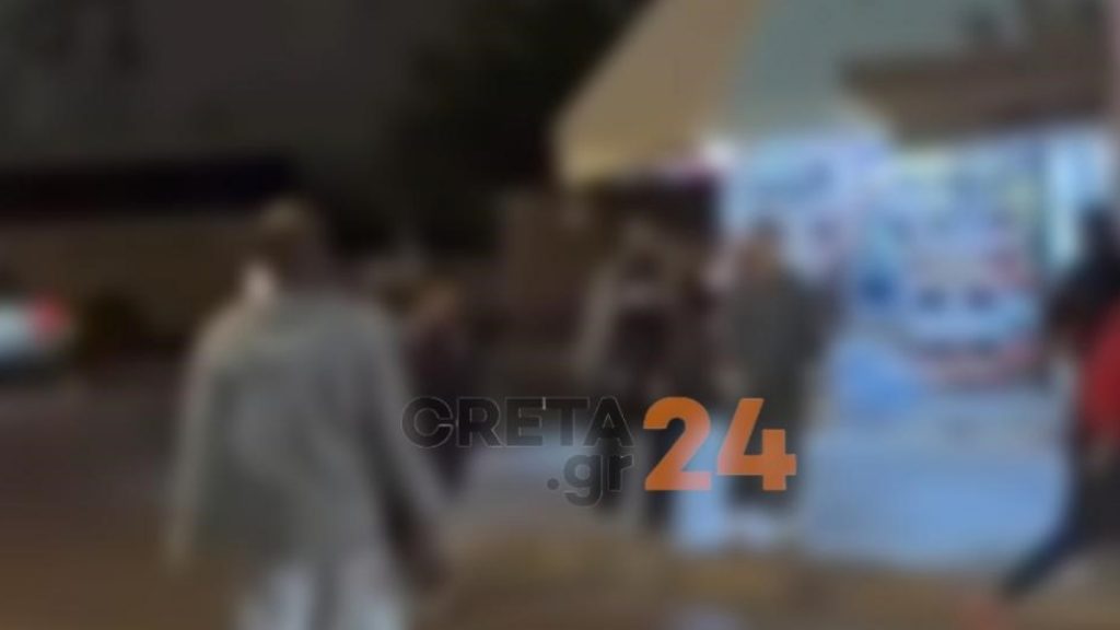 Τρόμος στο Ηράκλειο – Αιματηρή συμπλοκή νεαρών με έναν τραυματία