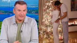 Γιώργος Λιάγκας: «Η Κατερίνα Καινούργιου είναι πολύ ευτυχισμένη – Ήθελε το παιδάκι πάρα πολύ»