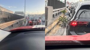 Η ανησυχία οδηγού στην Αθηνών – Λαμίας που βγήκε αληθινή: Το πριν και το μετά (εικόνα+βίντεο)