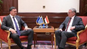 Συνάντηση Κικίλια-Badawi στο Κάιρο: Στο επίκεντρο η συνεργασία με την Αίγυπτο σε ναυτιλία και ενέργεια