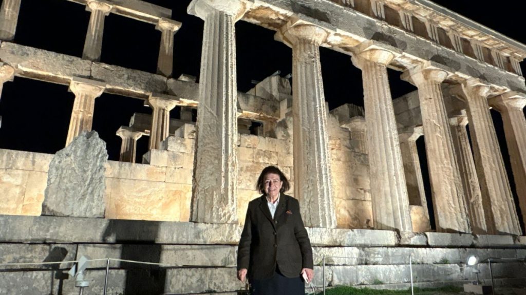 Mενδώνη: «Στο ναό της Αφαίας υπηρετούνται τρεις βασικές πολιτικές του ΥΠΠΟ»