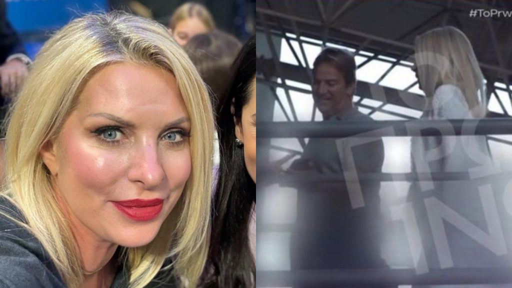 Ελένη Μενεγάκη: Εντυπωσίασε με την εμφάνισή της στο ΟΑΚΑ – Οι on camera δηλώσεις της (vid)