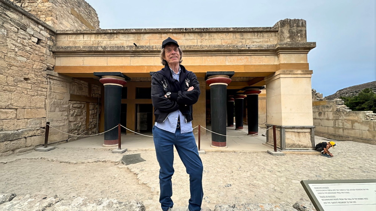 Μικ Τζάγκερ: Οι φωτογραφίες που ανέβασε από την Κρήτη – «Είμαι κάπου στη Μεσόγειο… αλλά πού;»