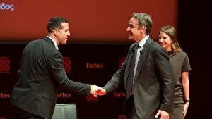 Μητσοτάκης στην εκδήλωση “Forbes 30 under 30”: Να ενοποιήσουμε το χώρο της έρευνας στην Ελλάδα