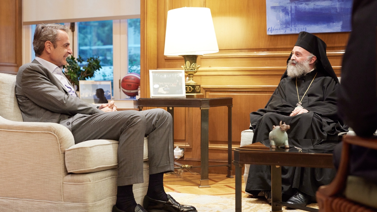 Κυριάκος Μητσοτάκης: Συναντήθηκε με τον Αρχιεπίσκοπο Αυστραλίας