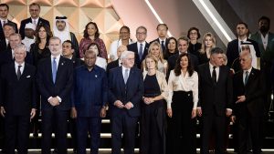 Ο Μητσοτάκης στα εγκαίνια του αιγυπτιακού Μουσείου (Εικόνες)