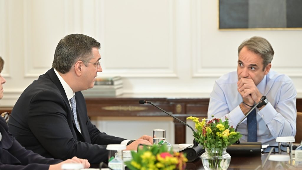 Κυριάκος Μητσοτάκης: Συναντήθηκε με τον Απόστολο Τζιτζικώστα – Τι συζητήθηκε ανάμεσα στις δυο πλευρές