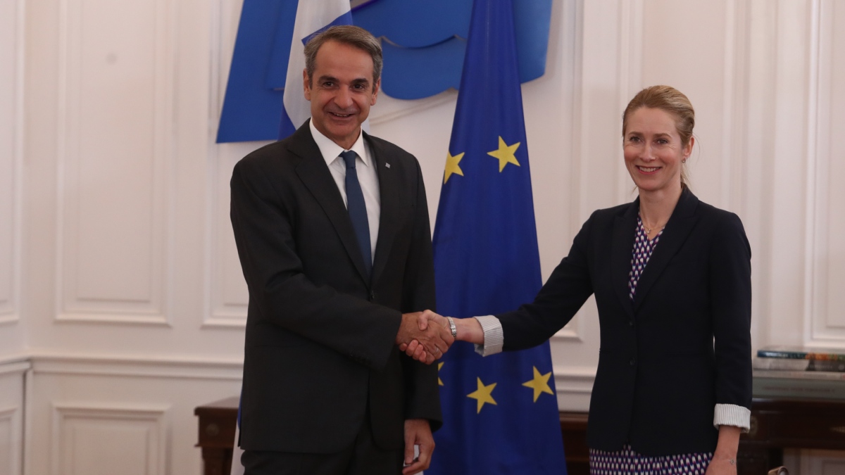 Μητσοτάκης στη συνάντηση με Κάλας: “Πυλώνας σταθερότητας η Ελλάδα, προστατεύει τα εξωτερικά σύνορα της ΕΕ”