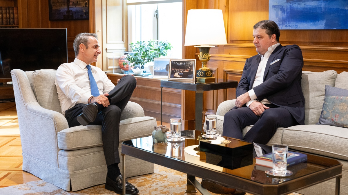 Συνάντηση Μητσοτάκη και Μποντίρογκα για το Final Four που θα γίνει στην Αθήνα