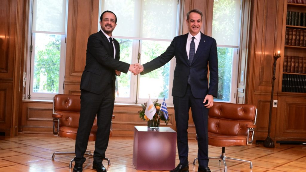 Στην φρεγάτα “Κίμων” Μητσοτάκης και Χριστοδουλίδης εντός της ημέρας