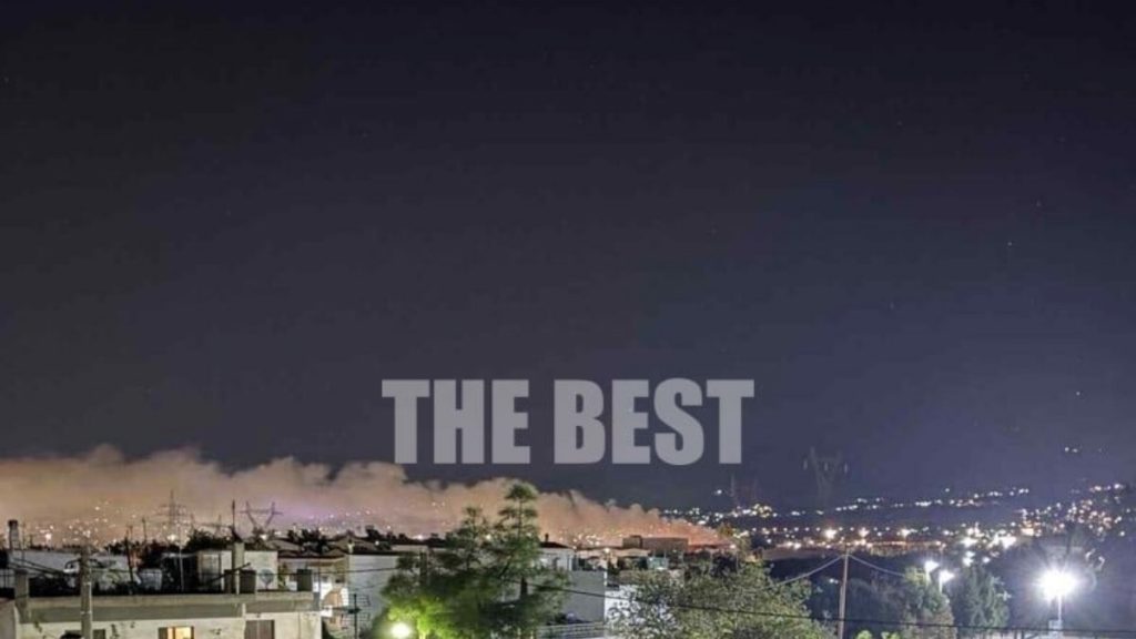 Φωτιά σε συνεργείο αυτοκινήτων στη Γλαύκο Αχαΐας: Επιχειρούν 24 πυροσβέστες