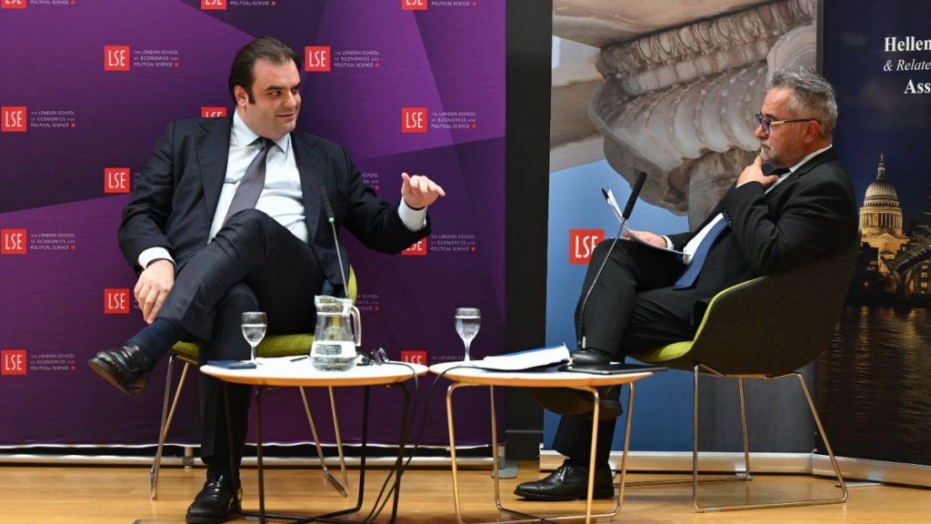 Κυριάκος Πιερρακάκης στο LSE: “Είμαι αισιόδοξος για τις προοπτικές της ελληνικής οικονομίας”