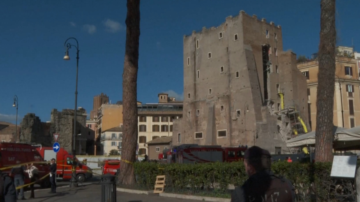 Ρώμη: H κατάσταση της υγείας των τραυματιών από την κατάρρευση του κτιρίου (Βίντεο)