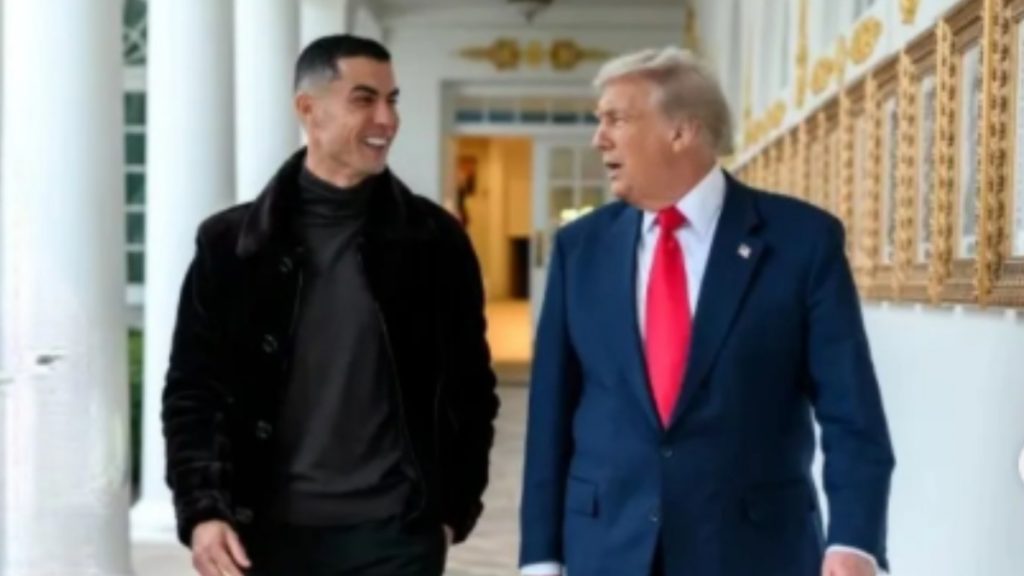 Κριστιάνο Ρονάλντο: Η ξενάγηση στον Λευκό Οίκο και οι φωτογραφίες με τον Τραμπ