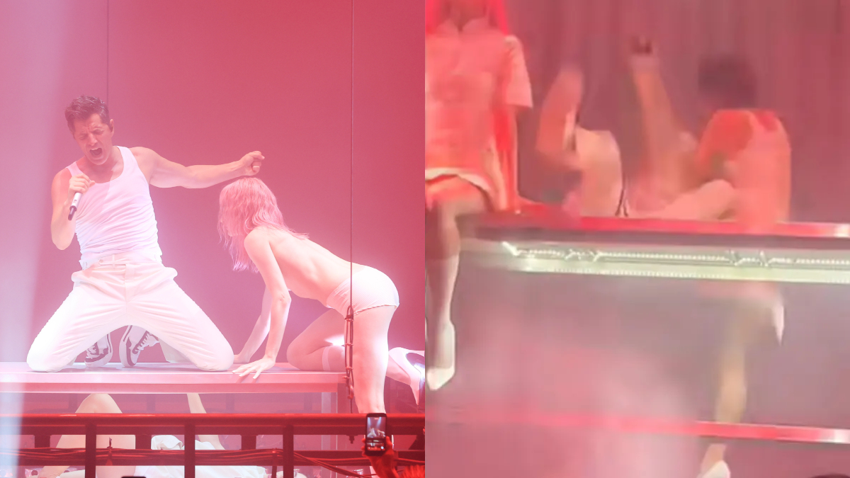 Σάκης Ρουβάς: Σοκαριστικό ατύχημα επί σκηνής – Έπεσε κατά τη διάρκεια χορογραφίας (vid)