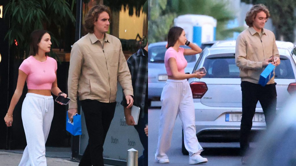 Στέφανος Τσιτσιπάς: Χαλαρή βόλτα στη Γλυφάδα μαζί με την κούκλα αδερφή του (pics)