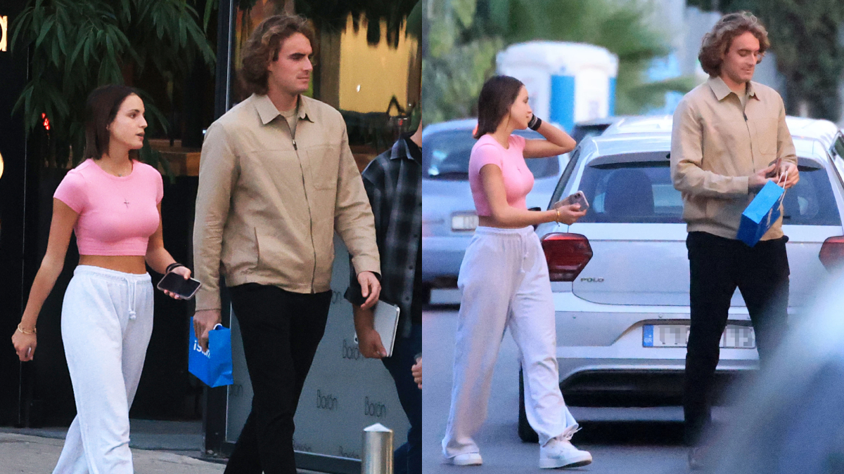 Στέφανος Τσιτσιπάς: Χαλαρή βόλτα στη Γλυφάδα μαζί με την κούκλα αδερφή του, Ελισάβετ (pics)