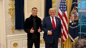 Κριστιάνο Ρονάλντο: Συναντήθηκε με τον Τραμπ στον Λευκό Οίκο – Σε θερμό κλίμα οι συζητήσεις τους
