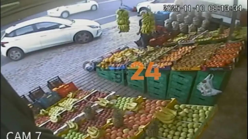 Ηράκλειο: Καρέ-καρέ η στιγμή που ΙΧ παρασύρει γυναίκα σε διάβαση (Βίντεο)