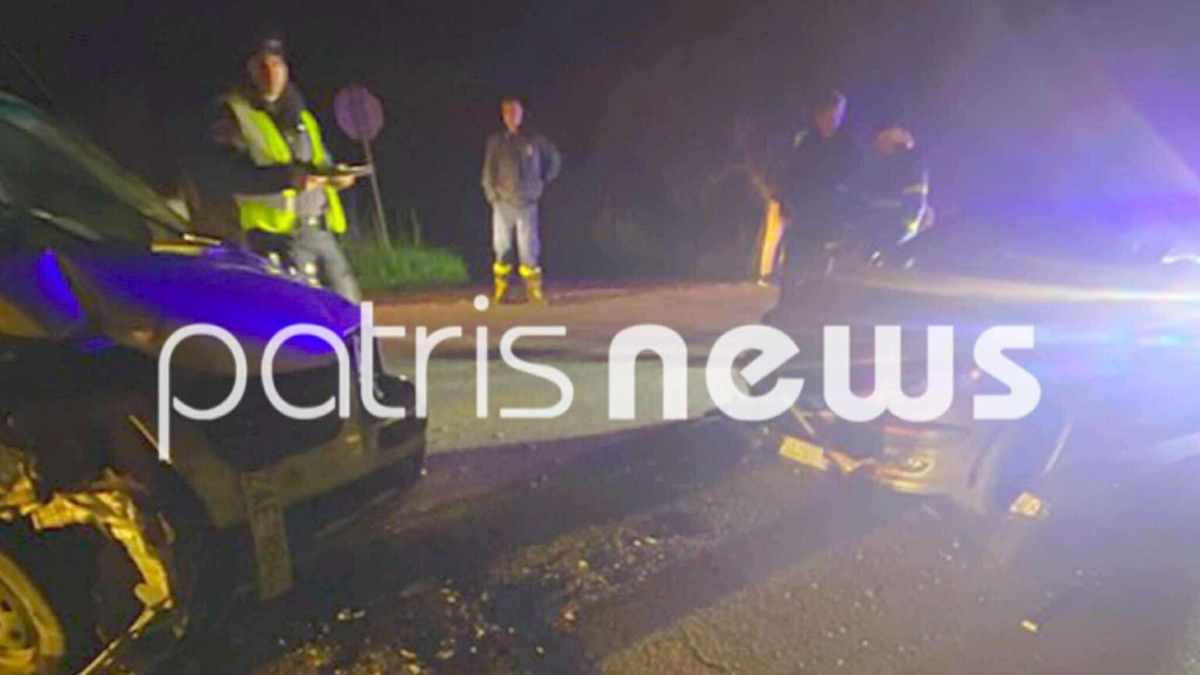 Ηλεία: Σοβαρό τροχαίο με εγκλωβισμό δύο ατόμων στη Γαστούνη (εικόνα)