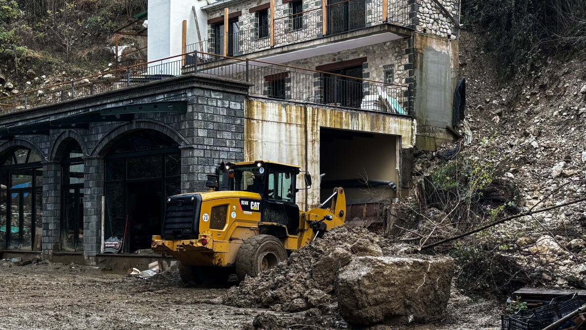 Ιωάννινα: Εικόνες καταστροφής στα Τζουμέρκα μετά την έντονη κακοκαιρία