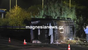 Βελεστίνο: Πήγαιναν προσκυνηματική εκδρομή και βρέθηκαν στο νοσοκομείο μετά την εκτροπή του λεωφορείου – Πάνω από 10 οι τραυματίες