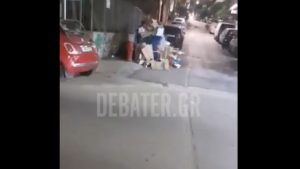 Ζωγράφου: Βουνό τα σκουπίδια στους δρόμους λόγω απεργίας συνεργείων καθαρισμού (βίντεο)